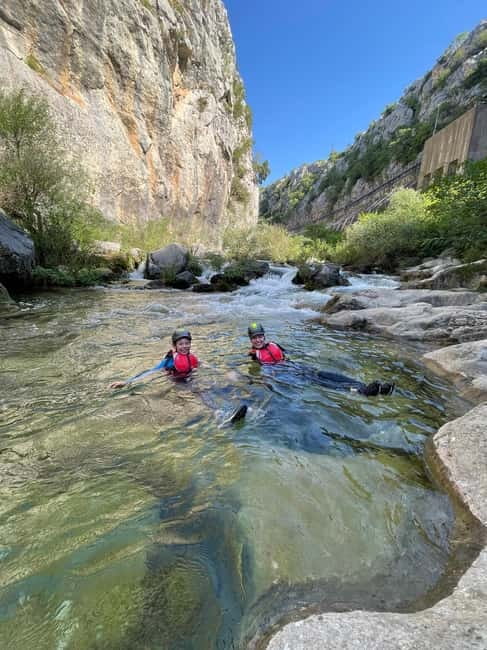 From Split/Omiš: Canyoning Cetina River + Free Photos/Video - Getting fitted with the right canyoning gear