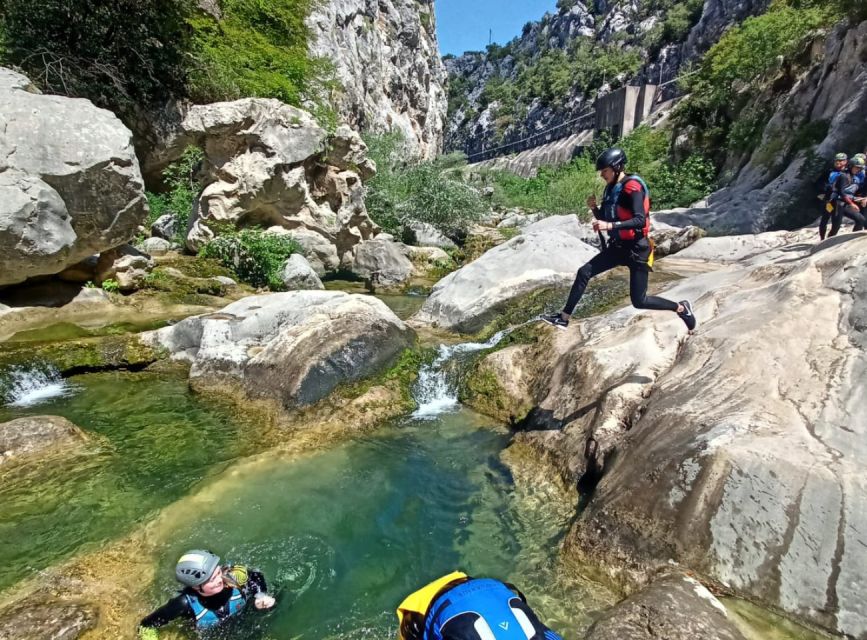 From Split/Omiš: Canyoning Cetina River + Free Photos/Video - The two-and-a-half-hour river section