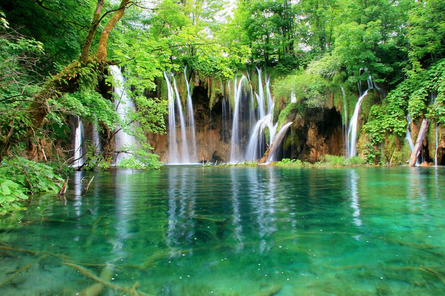 From Split or Trogir: Plitvice Lakes Private Tour - Walking the wooden paths through 16 lakes