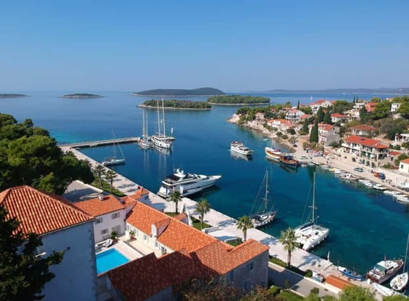 From Split or Trogir: Trogir and Blue Lagoon Half-Day Trip - Trogir: one hour among old stone lanes