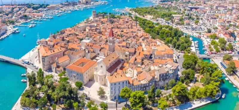 From Split or Trogir: Trogir and Blue Lagoon Half-Day Trip - Leaving Split by speedboat