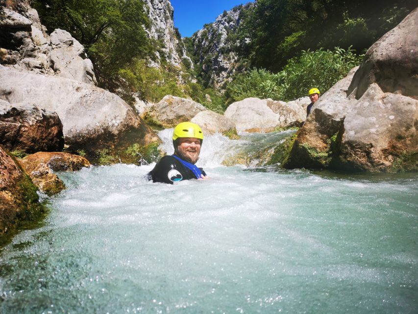 From Split or Zadvarje: Cetina River Canyoning - The return route and what to pack