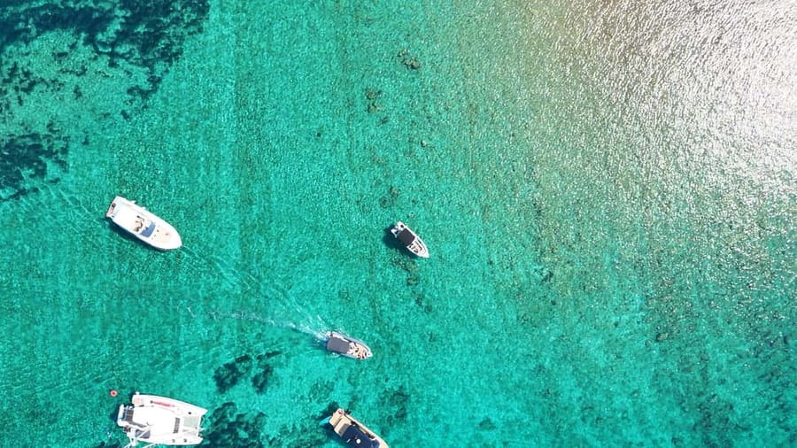 From Split: Private Blue Lagoon and 3 Islands Tour - My call: book it for the right kind of day