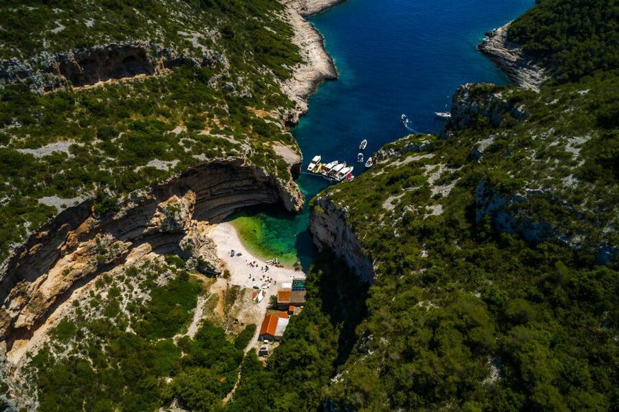 From Split: Private Day Trip to Blue Cave and Islands - Budikovac, an almost uninhabited island