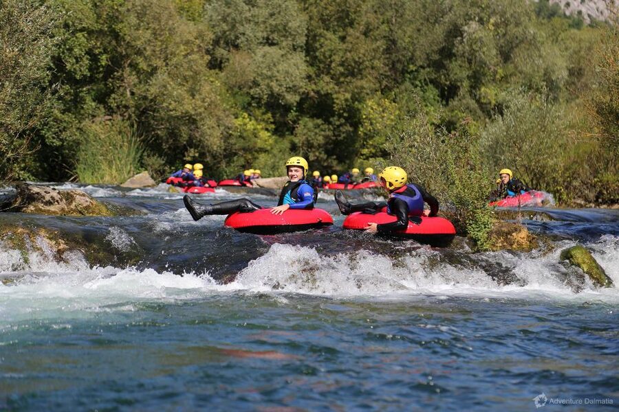 From Split: River Tubing on Cetina River - From Split to the Cetina canyon