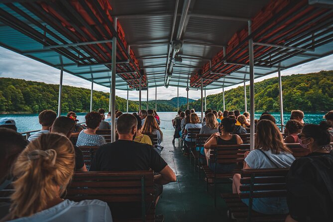 From Split: Self-Guided Plitvice Lakes Day Tour with Boat Ride - The electric train and panoramic boat ride