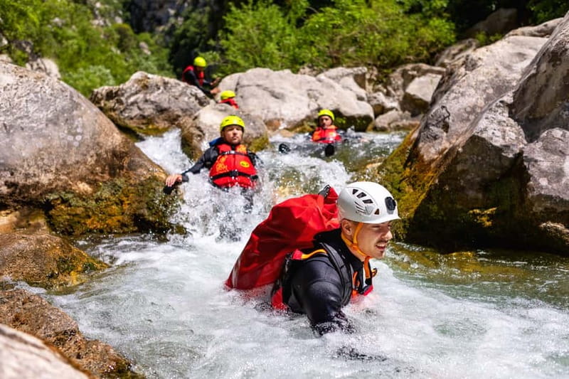 From Split/Šestanovac: Canyoning on Cetina River - Why the Cetina canyon is the real attraction