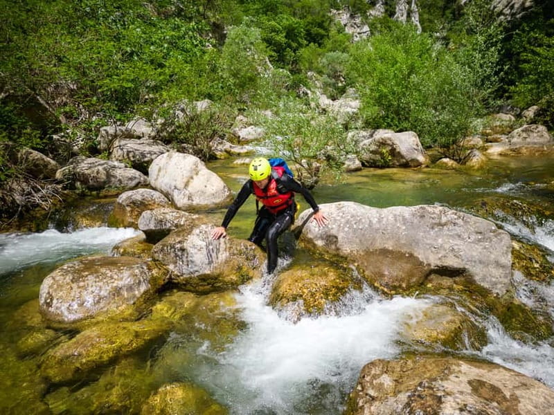 From Split/Šestanovac: Canyoning on Cetina River - Waterfalls, cliffs, and clear pools