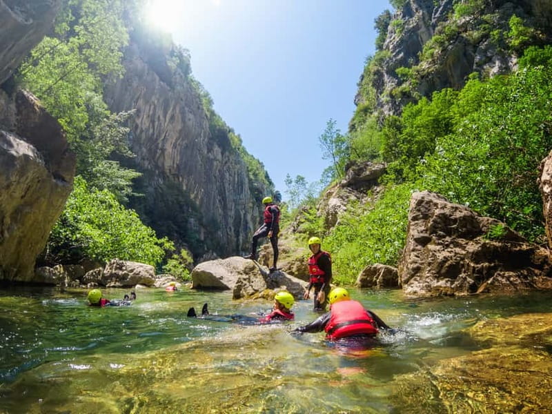 From Split/Šestanovac: Canyoning on Cetina River - What the $57 price includes