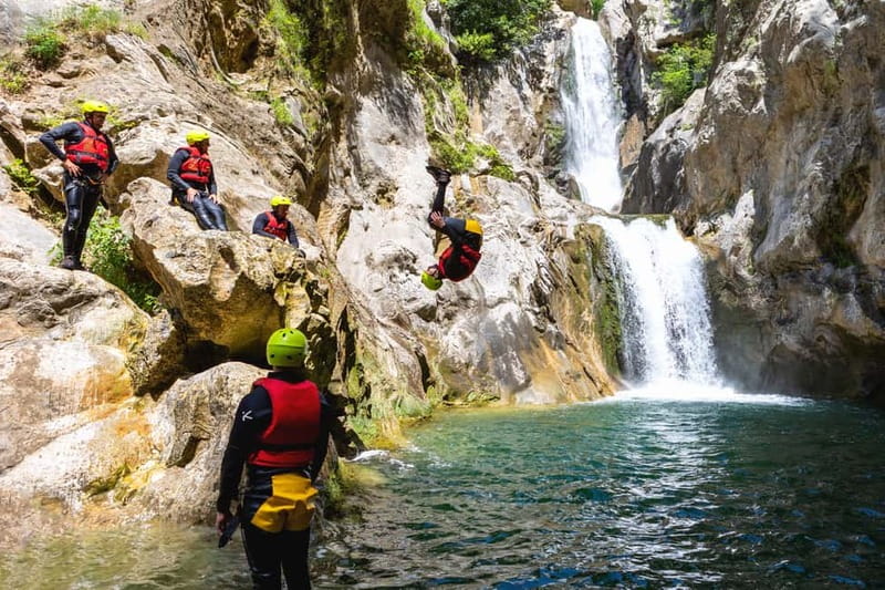 From Split/Šestanovac: Canyoning on Cetina River - Safety gear and the first briefing