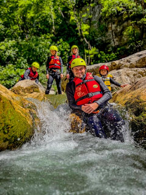 From Split/Šestanovac: Extreme Canyoning on Cetina River - Safety first, then the river