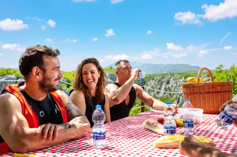From Split/Šestanovac: Whitewater Rafting on Cetina River - The final climb is short but worth knowing about