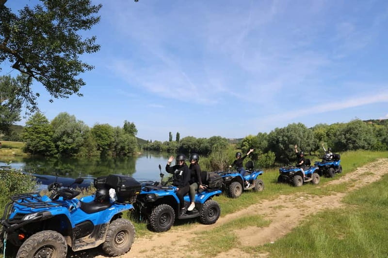 From Split: Three Rivers Quad Tour with Swimming and Lunch - Leaving Split for the Cetina country