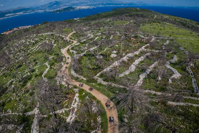 From Split & Trogir: ATV Quad Tour on Island Čiovo - Our Lady of Prizidnica on the southern cliffs
