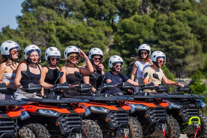 From Split & Trogir: ATV Quad Tour on Island Čiovo - The first 30 minutes: training before the ride