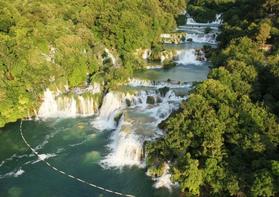 From Split & Trogir: Krka Waterfalls and Primošten - A different afternoon in Primošten