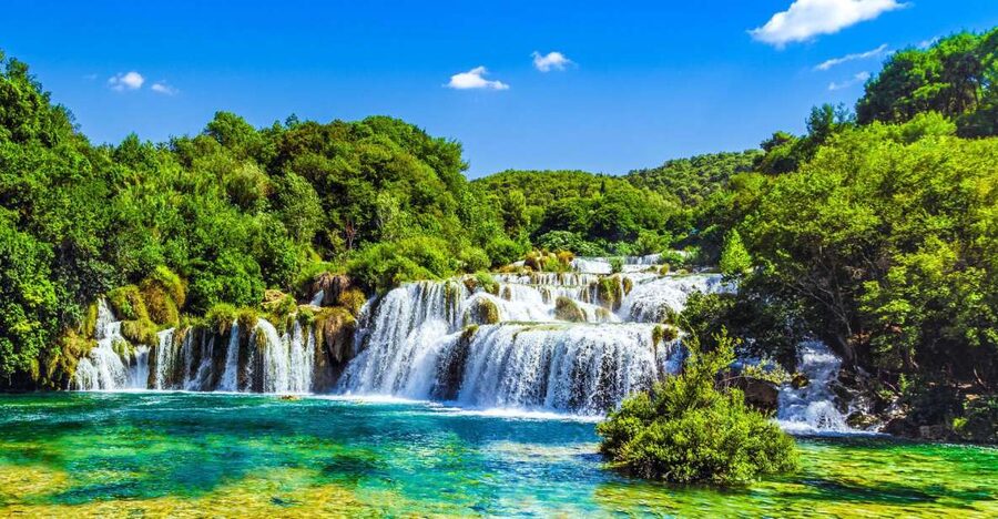 From Split & Trogir: Krka Waterfalls Day Tour with Boat Ride - Best season for the waterfalls