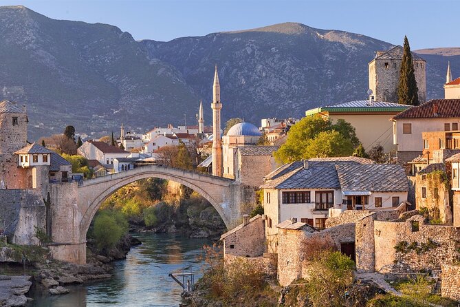 From Split/Trogir: Mostar and Medjugorje Tour with Wine Tasting - Food, shopping, and the small wine tasting