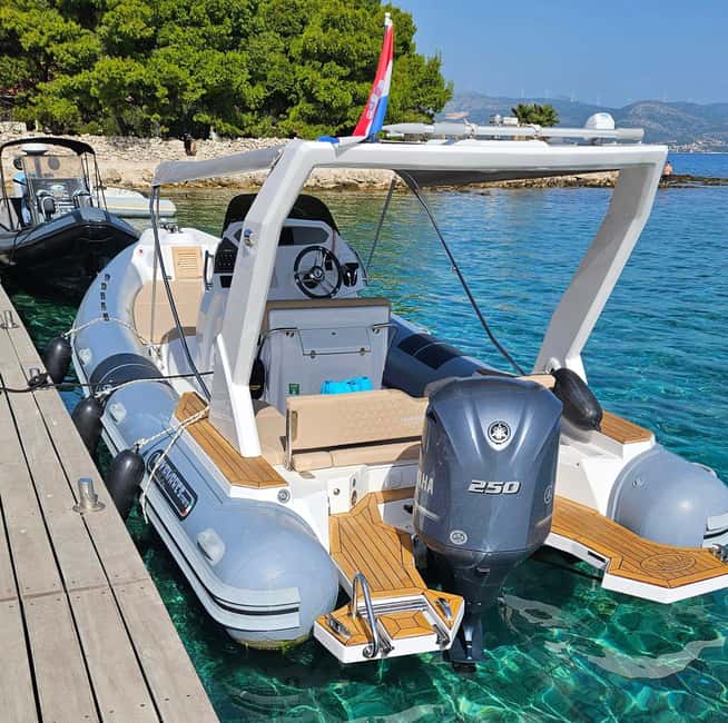 From Trogir: 3 islands half day tour with Blue Lagoon - Duga Beach on Čiovo