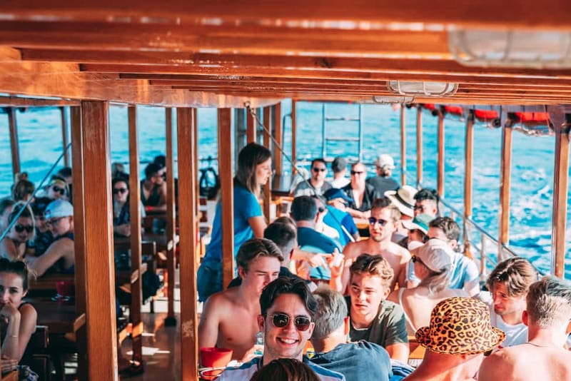 From Trogir: Blue Lagoon & Šolta Cruise with Lunch & Drinks - The ride home includes fresh watermelon