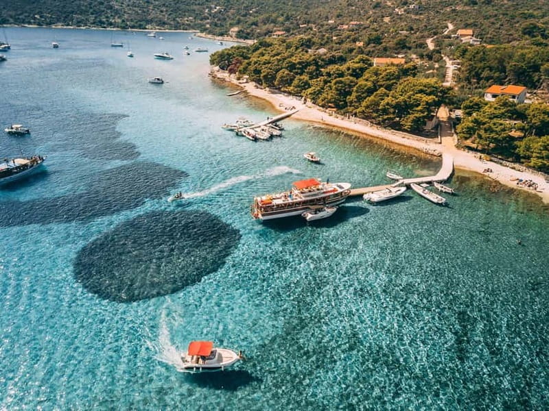 From Trogir: Blue Lagoon & Šolta Cruise with Lunch & Drinks - The Blue Lagoon gives you most of the day