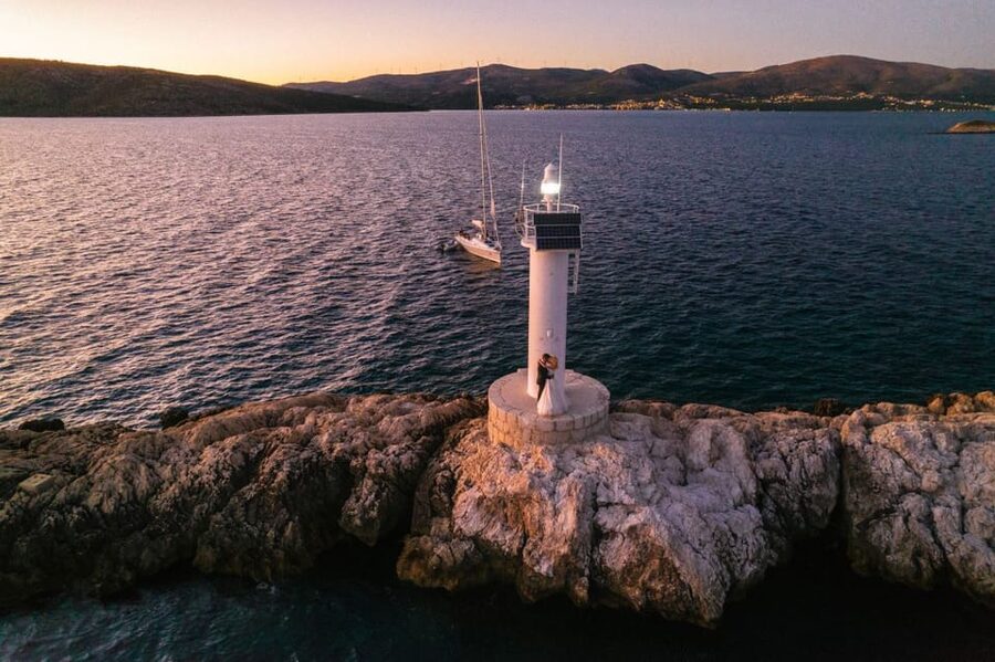 From Trogir Day sailing (private tour) - Kritule Bay at noon, the day’s quiet highlight