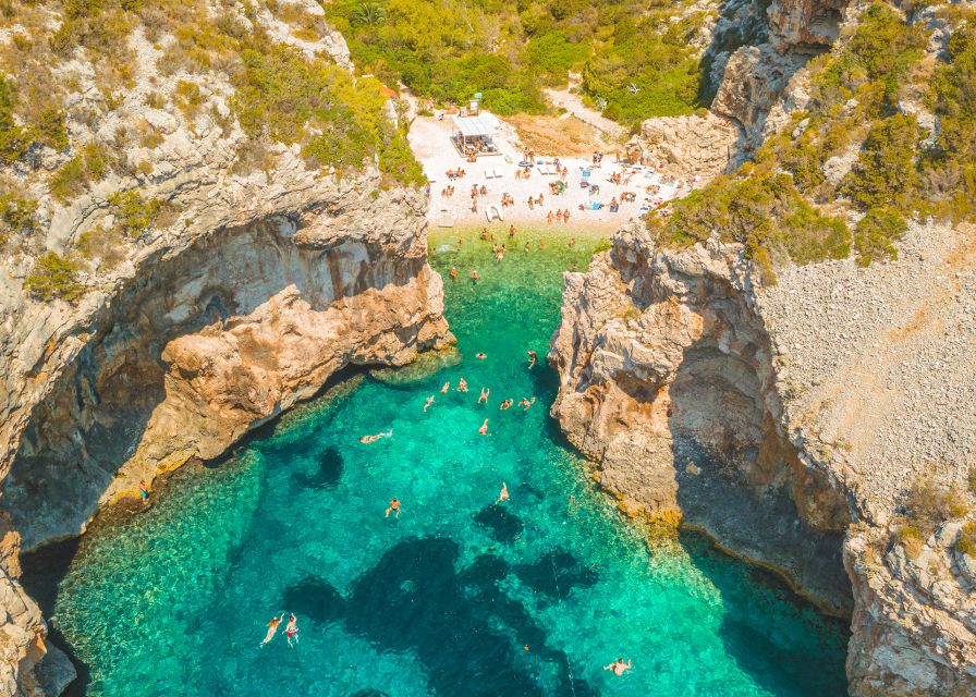 From Trogir or Split: Full-Day Blue Cave & Hvar Island Tour - Stiniva Cove and the southern coast of Vis