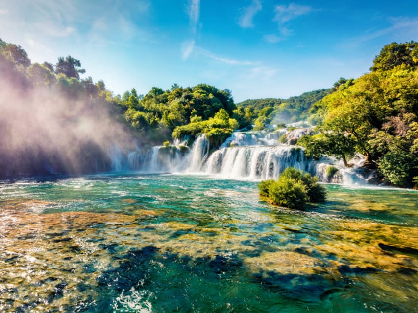 From Trogir, Seget & Okrug: Krka Waterfalls & Swimming - What the park ticket really includes