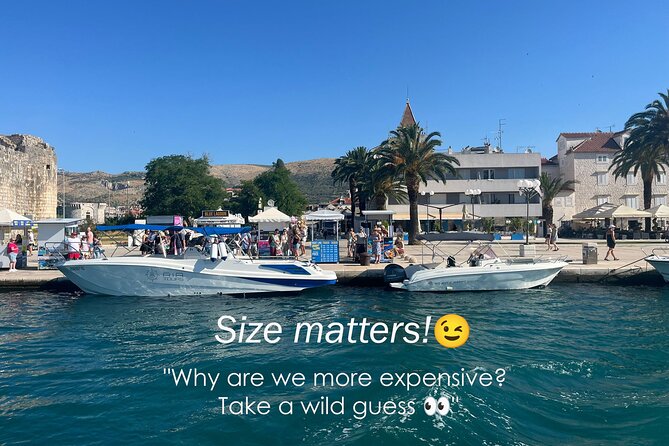 From Trogir & Split: Half Day Speedboat Tour with Blue Lagoon - Why this five-hour trip works well