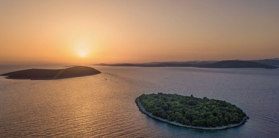 From Trogir: Sunset Private Tour - Watching the sunset from the Croatian Sea