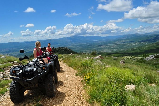 Full Day ATV Tour From Split with BBQ Lunch & River Swimming - Leaving Split for the mountain trails