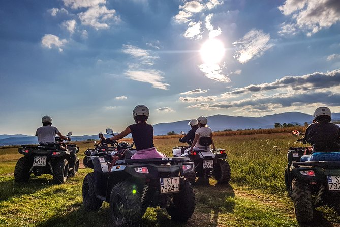 Full Day ATV Tour From Split with BBQ Lunch & River Swimming - Mountain views and changing ground