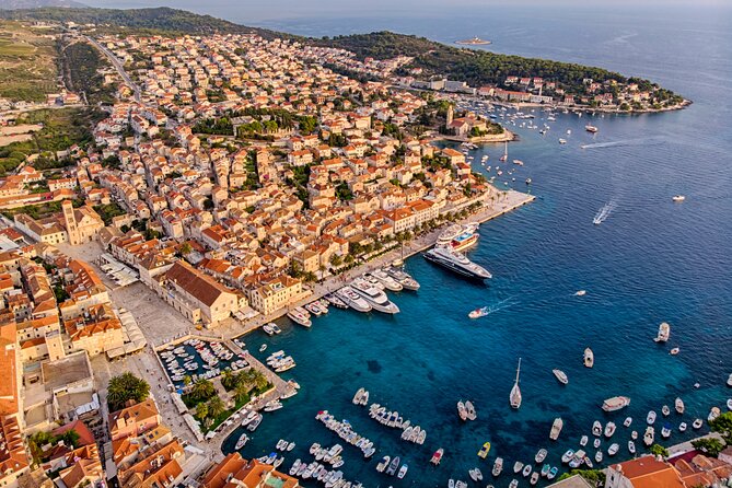 Full-Day Catamaran Cruise to Hvar & Pakleni Islands with Food and free Drinks - Hvar gives you sightseeing and free time