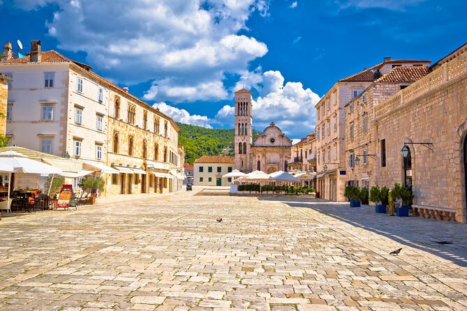 Full-Day Catamaran Cruise to Hvar & Pakleni Islands with Food and free Drinks - Food, drinks, space, and comfort