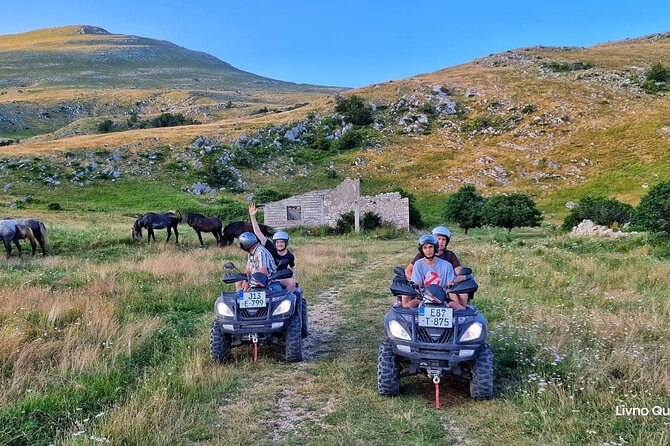 Full-Day Quad and Wild Horses Safari in Livno from Split - From Split’s Sv. Frane bus stop to Livno