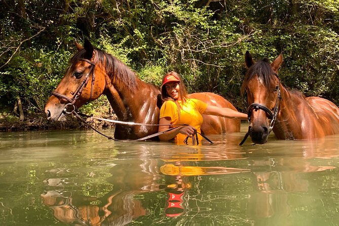 Horseback Riding Across River Ljuta with transport - Who will enjoy this most