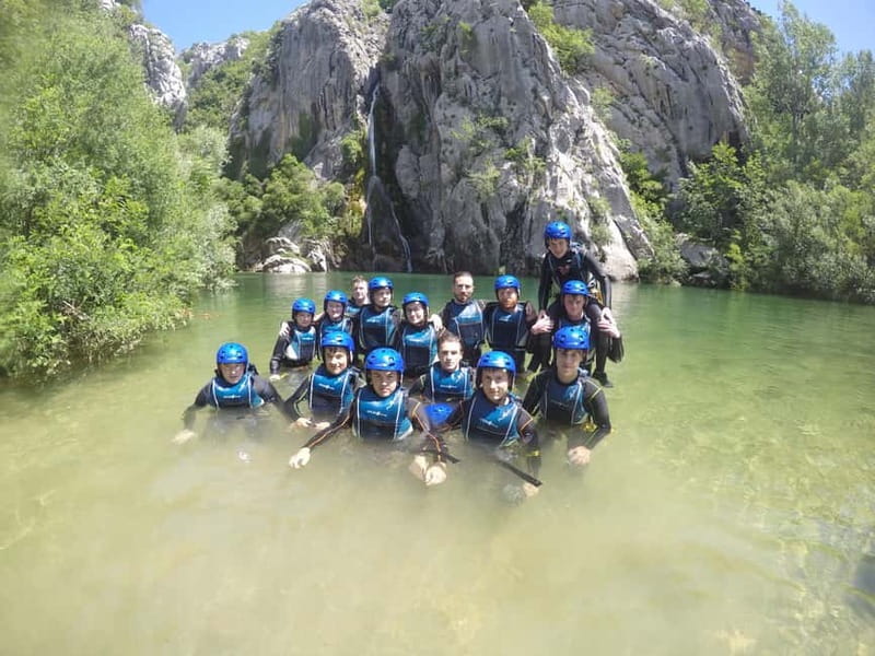 Iz Omisa/Zadvarija: Extremni Canyoning na rijeci Cetini - Who will enjoy this Cetina River trip