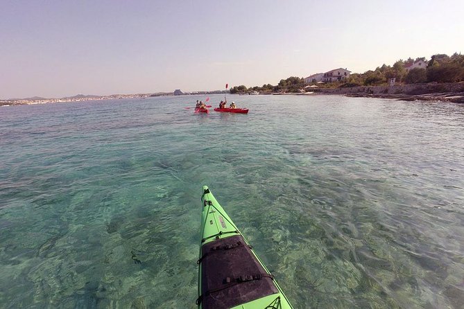 Kayaking to the island Prvić - The views, the quiet, and the occasional sunset