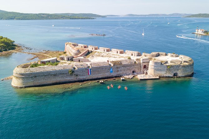 Kayaking & Zipline Šibenik - Čikola Canyon - Paddling into St. Anthony Channel