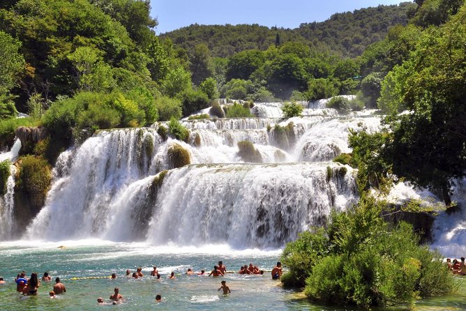 Krka Waterfalls and Trogir Tour from Omiš - Krka National Park and its waterfall country
