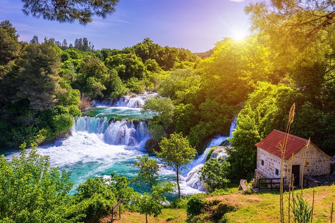 Krka Waterfalls & historic Šibenik - driver&guide, boat cruise, lunch break - Walking through Krka National Park