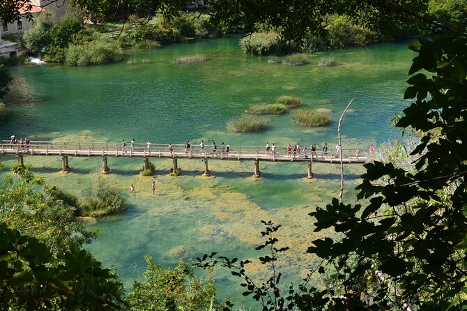 Krka Waterfalls National Park Boat Tour from Vodice - Mussels, bread, and a taste of Dalmatia