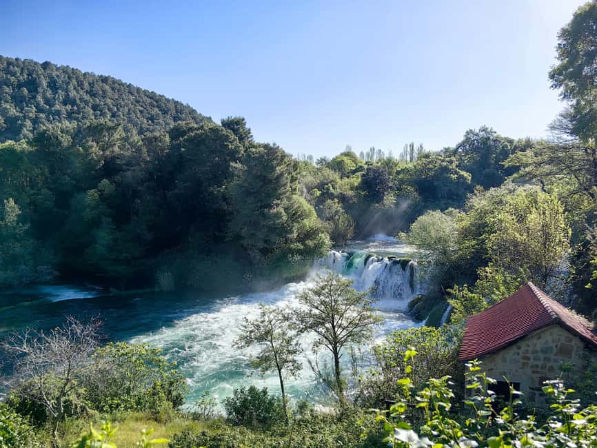 Krka waterfalls tour with lunch from Split - Šibenik, 90 minutes to explore