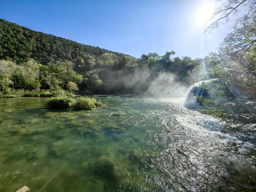 Krka waterfalls tour with lunch from Split - Weather and what to bring
