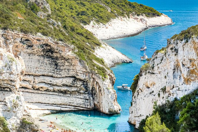 Luxury Blue Cave & Five Islands Tour from Split - Stiniva Bay is a narrow opening between cliffs