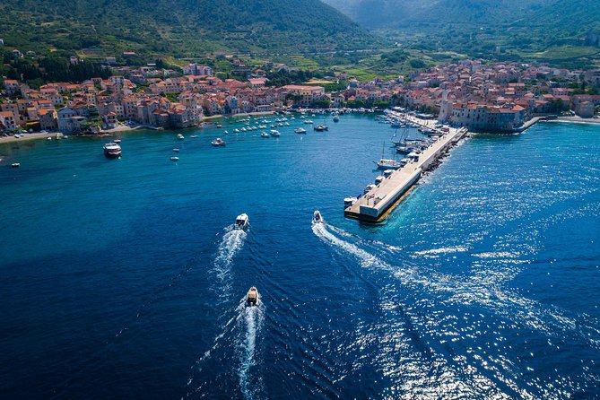 Luxury Boat - Blue Cave From Split Island-Hopping Full-Day Cruise, Hvar, Vis - Krknjasi Bay, the Blue Lagoon stop