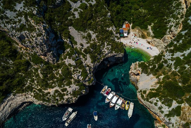 Luxury Boat - Blue Cave From Split Island-Hopping Full-Day Cruise, Hvar, Vis - Bisevo and the short Blue Cave visit