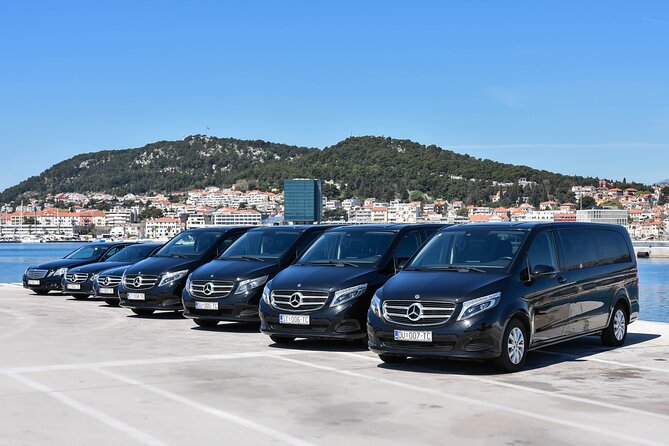 Luxury private transfer: Split airport to Split - Drop-off near Split’s old town