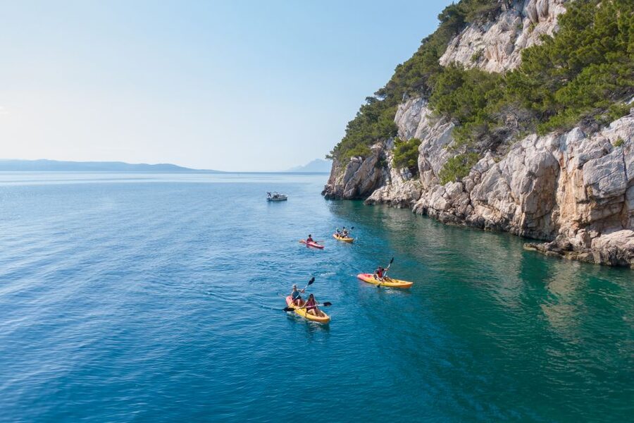 Makarska: Guided Sea Kayaking Tour with Snorkeling Stop - Why kayaking gives you a better view of Makarska
