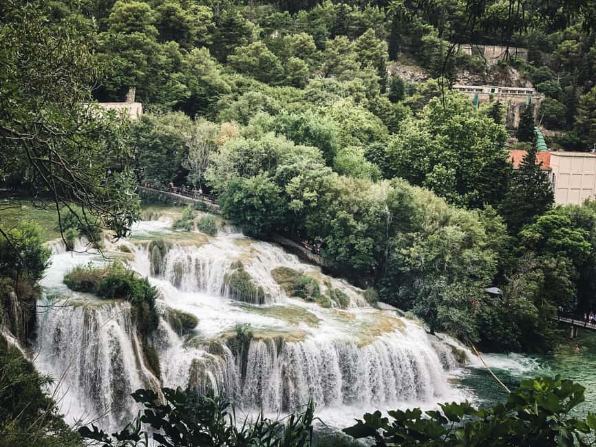 Makarska: Krka National Park Day Trip with Šibenik Visit - The minivan ride from Makarska